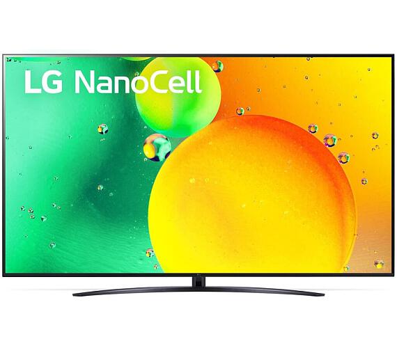 86NANO763QA NanoCell 4K UHD TV LG + DOPRAVA ZDARMA
