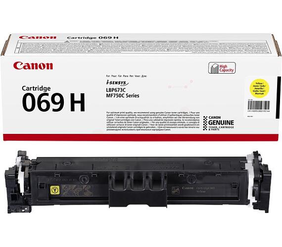 Canon Cartridge 069 H Y CP + DOPRAVA ZDARMA
