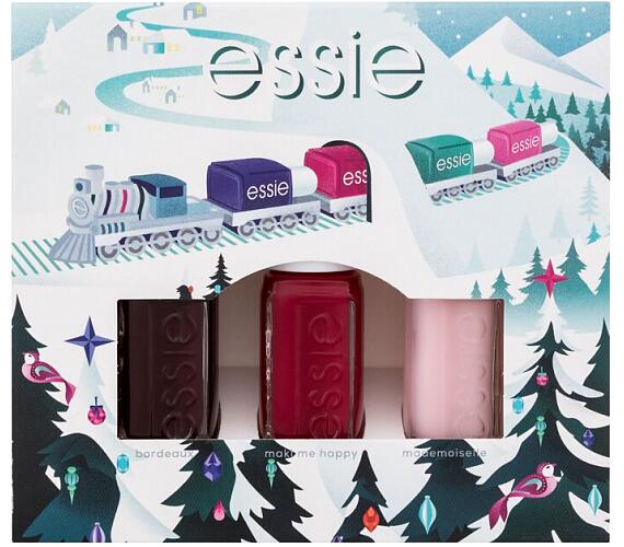 Lak na nehty Essie Nail Polish Christmas Mini Trio Pack, 15 ml, odstín