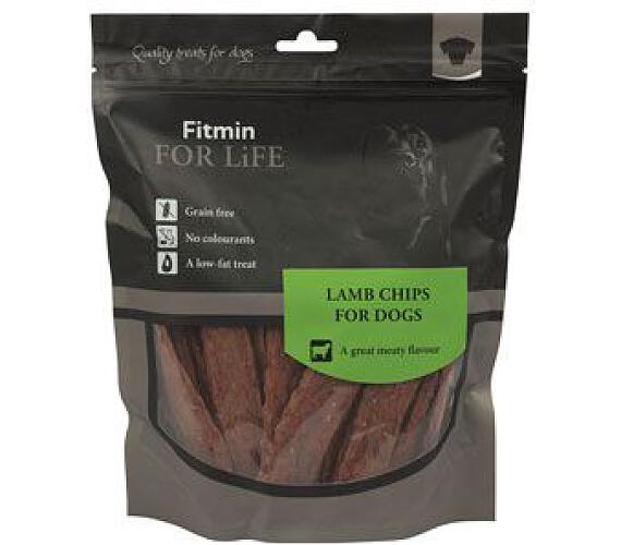 FITMIN Pochoutka FFL dog treat lamb chips 400g
