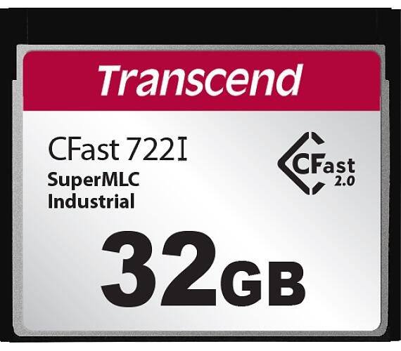 Transcend 32GB INDUSTRIAL TEMP CFAST CFX722I (MLC) paměťová karta (SLC mode)