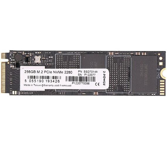 2-Power SSD 256GB M.2 PCIe NVMe 2280 (SSD7014A)