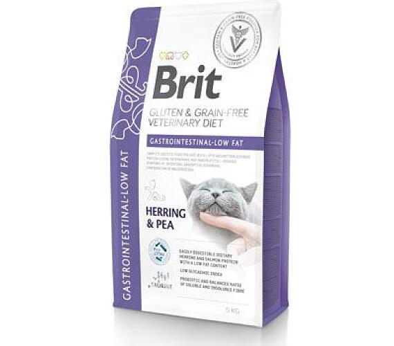 Brit Veterinary Diets Brit VD Cat GF Gastrointestinal-Low fat 5kg