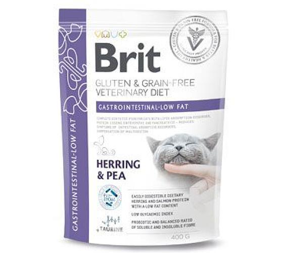 Brit Veterinary Diets Brit VD Cat GF Gastrointestinal-Low fat 400g