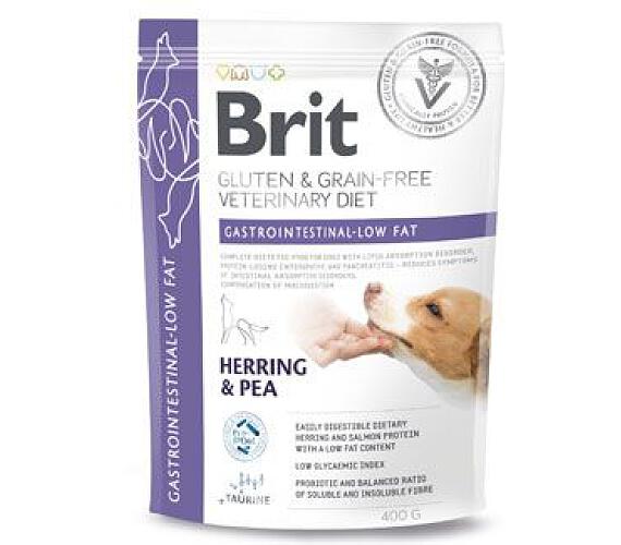 Brit Veterinary Diets Brit VD Dog GF Gastrointestinal-Low fat 400g