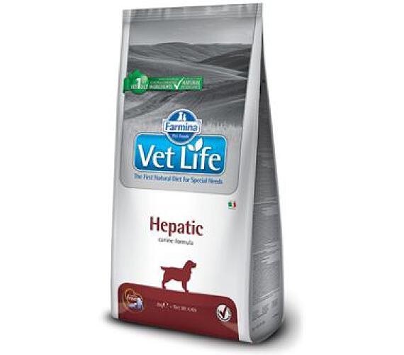 Vet Life Natural (Farmina Pet Foods) Vet Life Natural DOG Hepatic 12kg + DOPRAVA ZDARMA