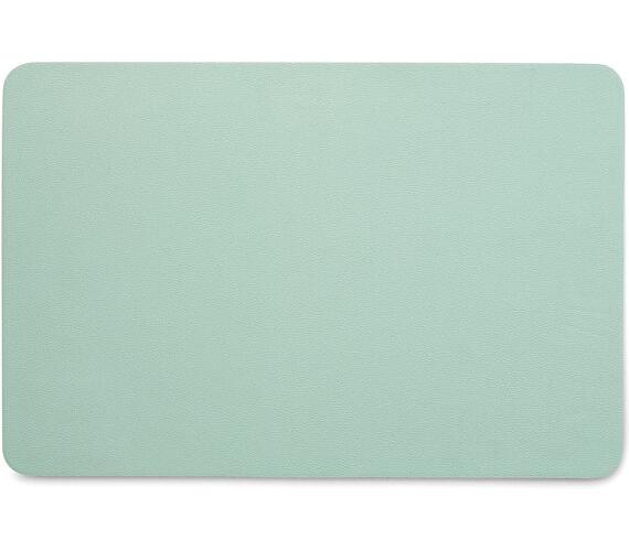 Kela Prostírání plastové Kimara PU 45x30 cm imitace kůže mátová zelená KL-12313