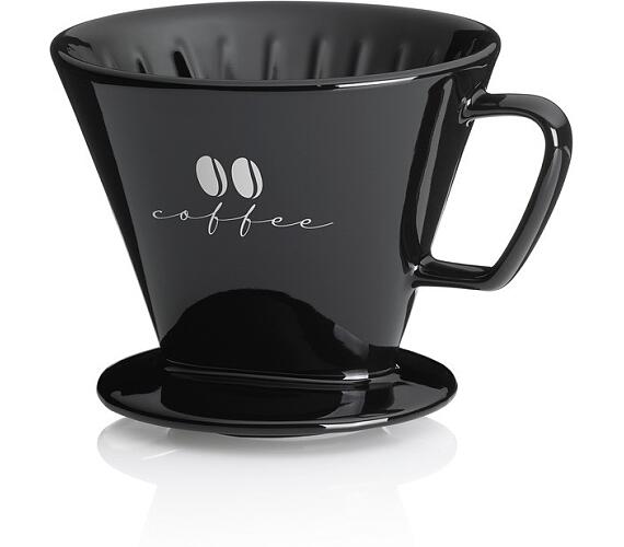 Kela Kávový filtr porcelánový Excelsa S černá KL-12491