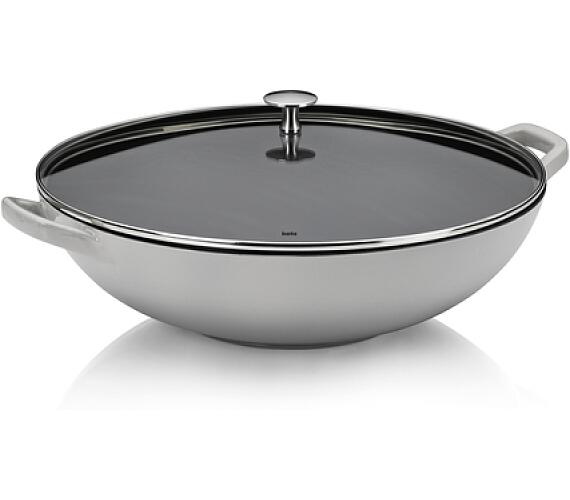 KELA Wok litinov s poklic CALIDO 36 cm ed KL-12610