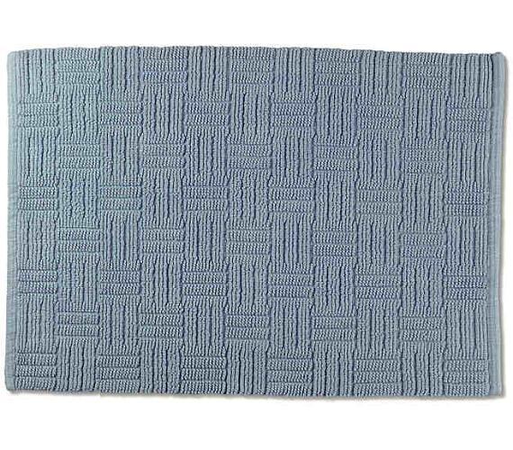 Kela Koupelnová předložka Leana 65x55 cm bavlna modrá KL-23500