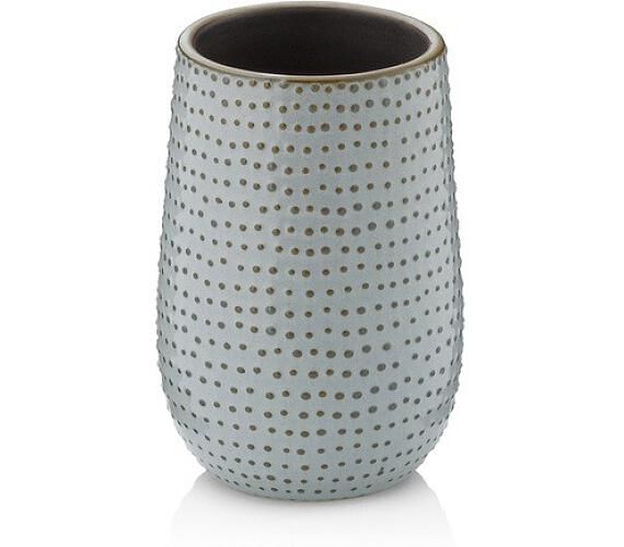 Kela Pohár Dots keramika šedohnědá KL-23601