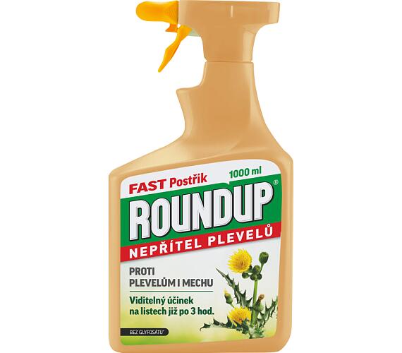 Roundup Fast postřik na hubení plevelů