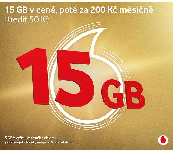 Vodafone edice Zlatá karta