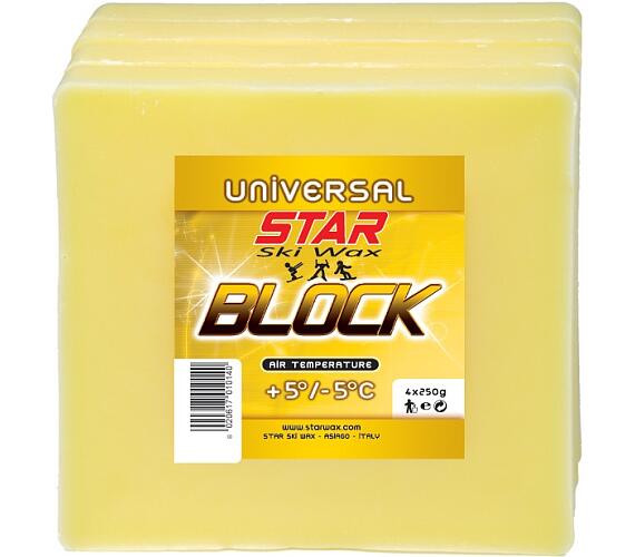 Star Ski Wax Block universal 4x250g