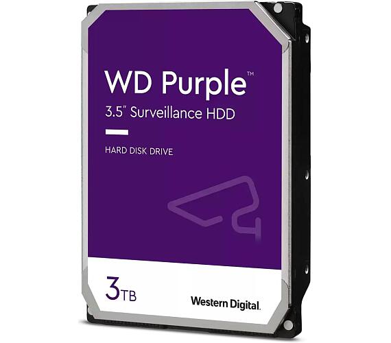 Western Digital WD Purple / 3TB / HDD / 3.5" / SATA / 5400 RPM/3R (WD33PURZ)