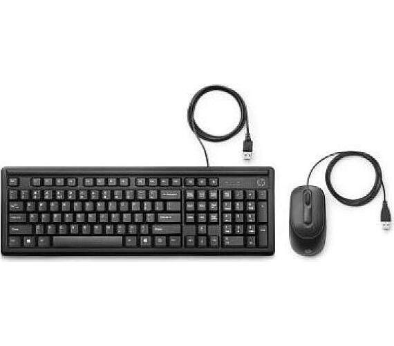 HP Set klávesnice a myš USB 160 ENG (6HD76AA#ABB)