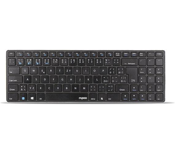 Rapoo E9100M klávesnice černá