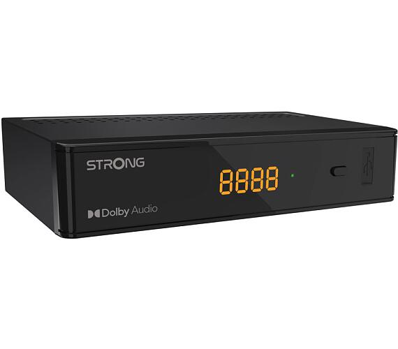 Strong DVB-S/S2 set-top-box SRT 7030/ s displejem/ Full HD/ EPG/ USB/ HDMI/ SCART/ SAT IN/ S/PDIF/ černý (SRT7030)