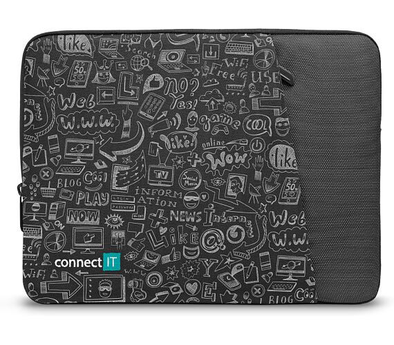 Connect IT Doodle pouzdro pro notebook 13.3"