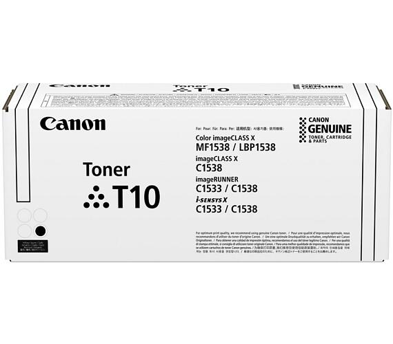 Canon originální TONER T10 BLACK iR C15xx series 13 000 stran A4 (5%) (4566C001)
