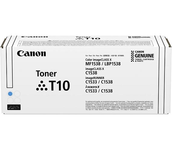 Canon originální TONER T10 CYAN iR C15xx series 10000 stran A4 (5%) (4565C001)
