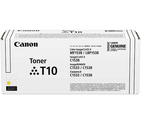 Canon originální TONER T10 YELLOW iR C15xx series 10 000 stran A4 (5%) (4563C001)