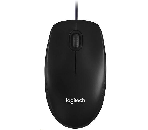 Logitech Corded Mouse M100 BLACK - EMEA (910-006652)