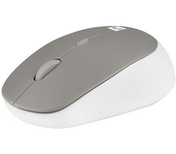 NATEC natec optická myš HARRIER 2/1600 DPI/Kancelářská/Optická/Bezdrátová Bluetooth/Bílá-šedá (NMY-1961)