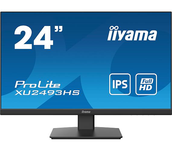 IIYAMA iiyama ProLite / XU2493HS-B5 / 23,8" / IPS / FHD / 75Hz / 4ms / Black / 3R