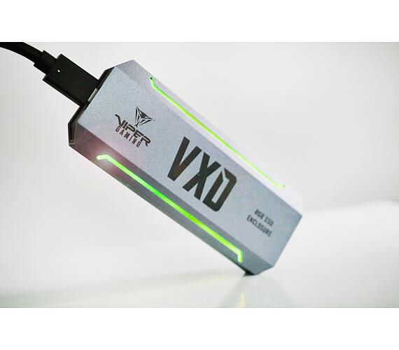 PATRIOT patriot VXD externí box USB 3.2 M.2 NVMe SSD RGB (PV860UPRGM)