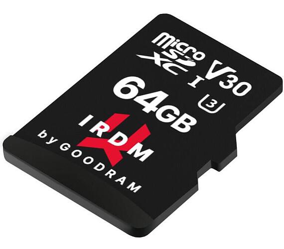 GOODRAM microSDXC karta 64GB IRDM (R:100/W:70 MB/s)