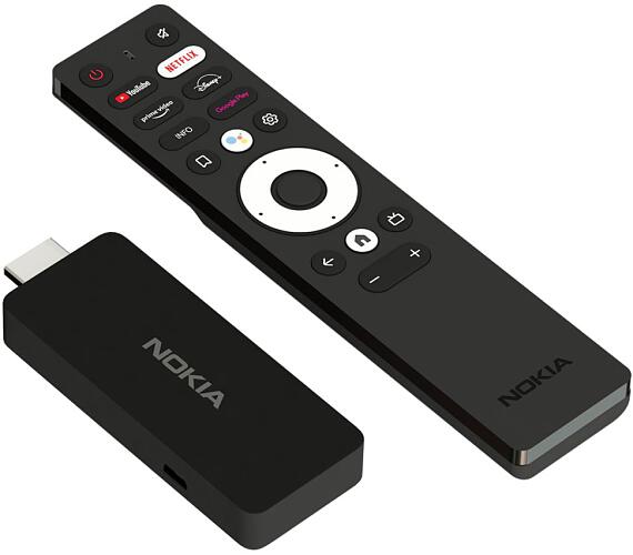 Nokia Streaming Stick 800/ Full HD/ H.265/ HDMI/ BT/ Wi-Fi/ Google/ NETFLIX/ Disney+/ Apple TV/ Andr