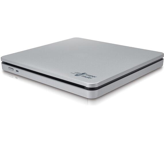 Hitachi-LG GP70NS50 / DVD-RW / externí / slim / M-disc / USB / stříbrná