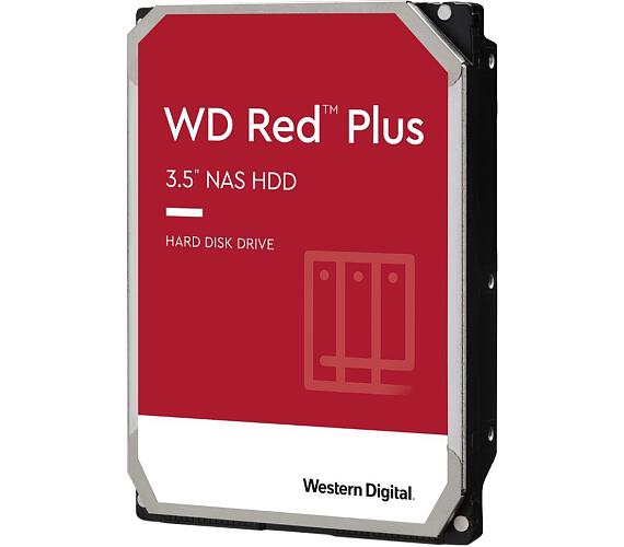WD RED PLUS 4TB / WD40EFPX / SATA III/ Interní 3,5"/ 5400rpm / 256MB