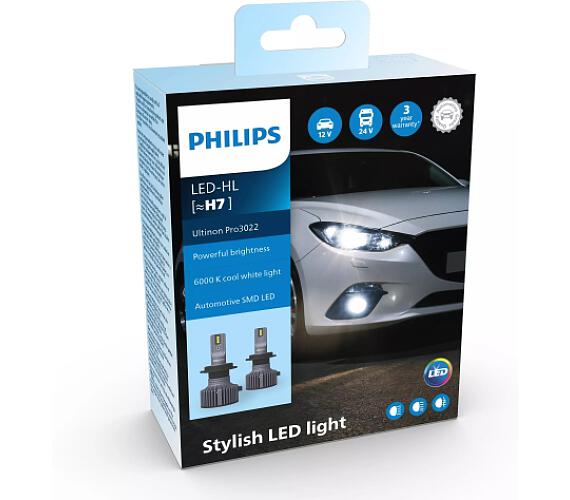 Philips LED H7 Ultinon Pro3022 HL 2ks