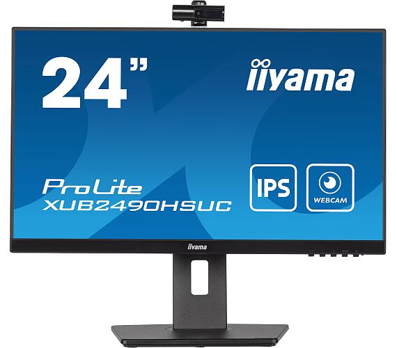IIYAMA iiyama ProLite / XUB2490HSUC-B5 / 23,8" / IPS / FHD / 60Hz / 4ms / Black / 3R