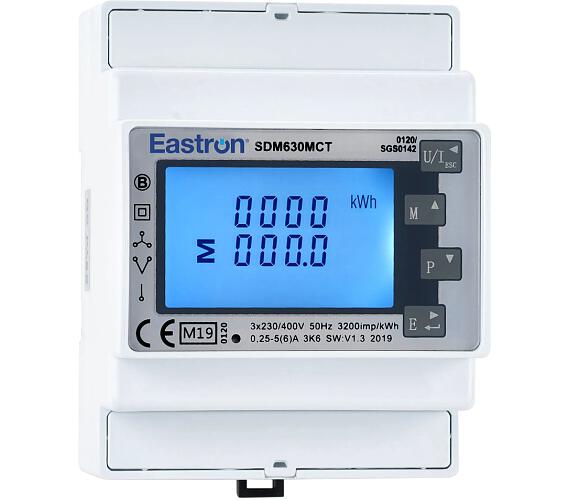 EASTRON SDM630MCT- 40mA elektroměr