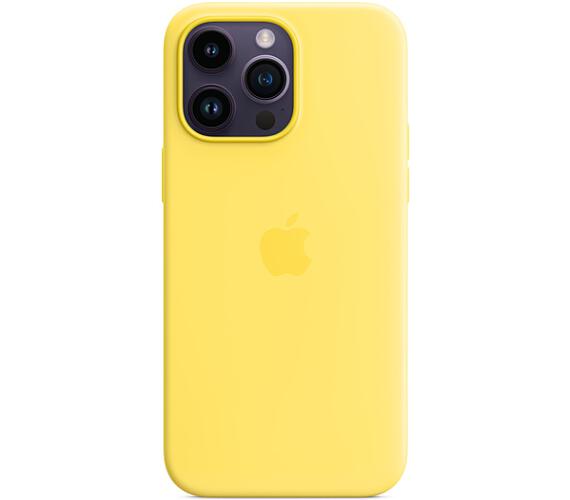 Apple iPhone 14 Pro Max Silicone Case with MS - C.Yellow (MQUL3ZM/A)