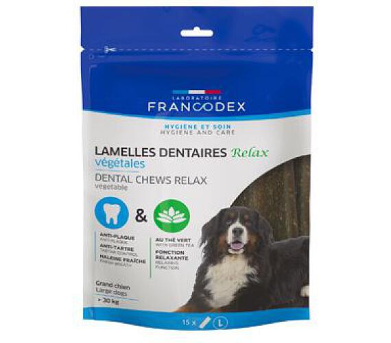 FRANCODEX Relax žvýkací plátky L pes 502,5g 15ks
