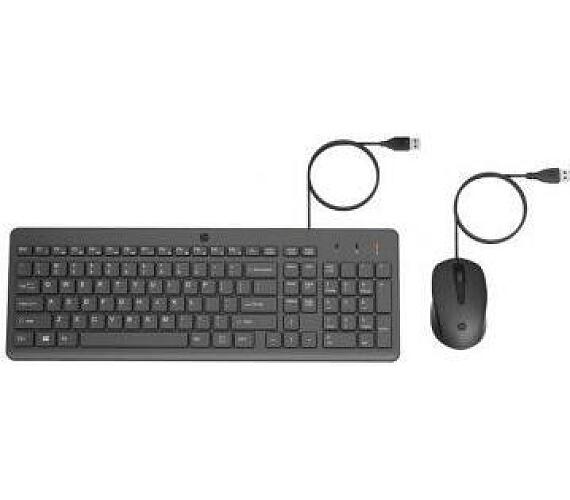 HP Set klávesnice a myš USB 150 CZ (240J7AA#BCM)