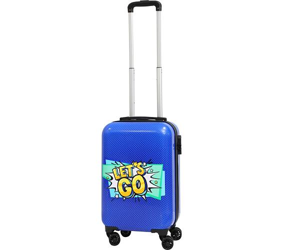Excellent Cestovní kufr na kolečkách 51 x 33 x 21,5 cm LETS GO KO-FB5000300 + DOPRAVA ZDARMA
