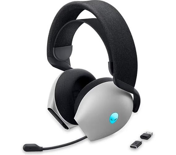 Alienware Dual Mode Wireless Gaming Headset - AW720H (Lunar Light) (545-BBFD)