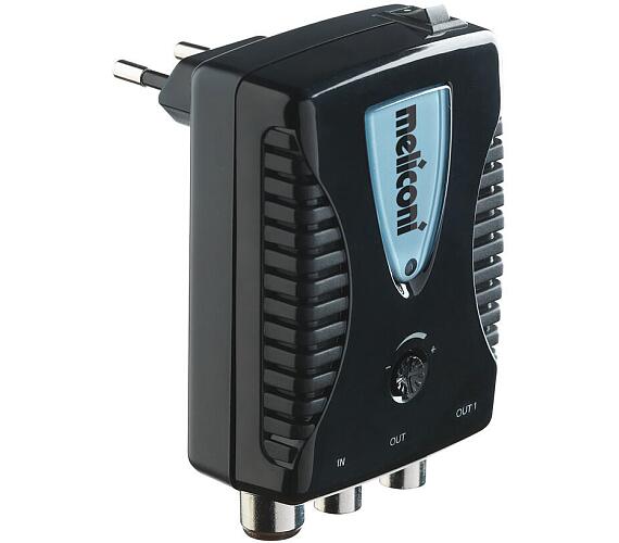 Zesilova signlu Meliconi, 880102, AMP-200 LTE, distribuce do dvou spotebi, LTE filtr, 230 V AC/50 Hz, 3 W