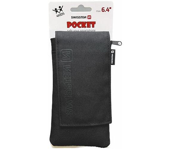 Swissten POCKET 6,4" ČERNÉ