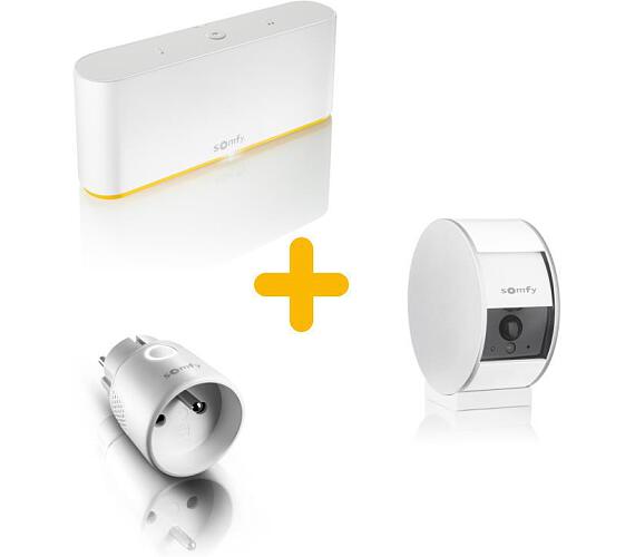 Somfy TaHoma Switch + vnitřní kamera + Zásuvka ON-OFF Plug io (typ E) + DOPRAVA ZDARMA