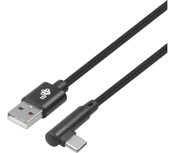 TB TOUCH TB Touch USB-USB-C úhlový 1,5 černý kabel (AKTBXKUCSBA15KB)