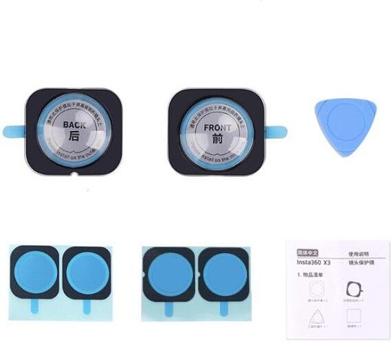 Insta360 X3 - chrni objektivu