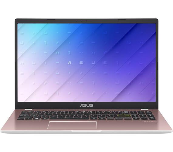 Asus Laptop E510MA - Celeron N4020/4GB/128GB eMMC / 15,6" / FHD / TN / 16:9 / 2y PUR/ Windows 11 Home S/růžová (E510MA-EJ1307WS) + DOPRAVA ZDARMA