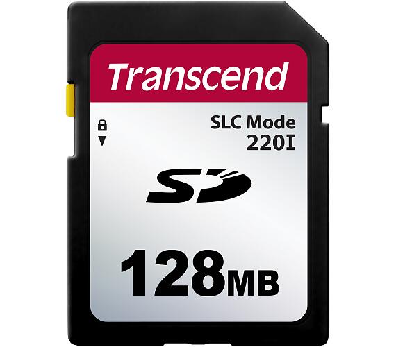 Transcend 128MB SD220I MLC průmyslová paměťová karta (SLC mode)