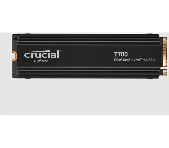 CRUCIAL SSD 1TB T700 PCIe Gen5 NVMe TLC M.2 s chladičem (CT1000T700SSD5)